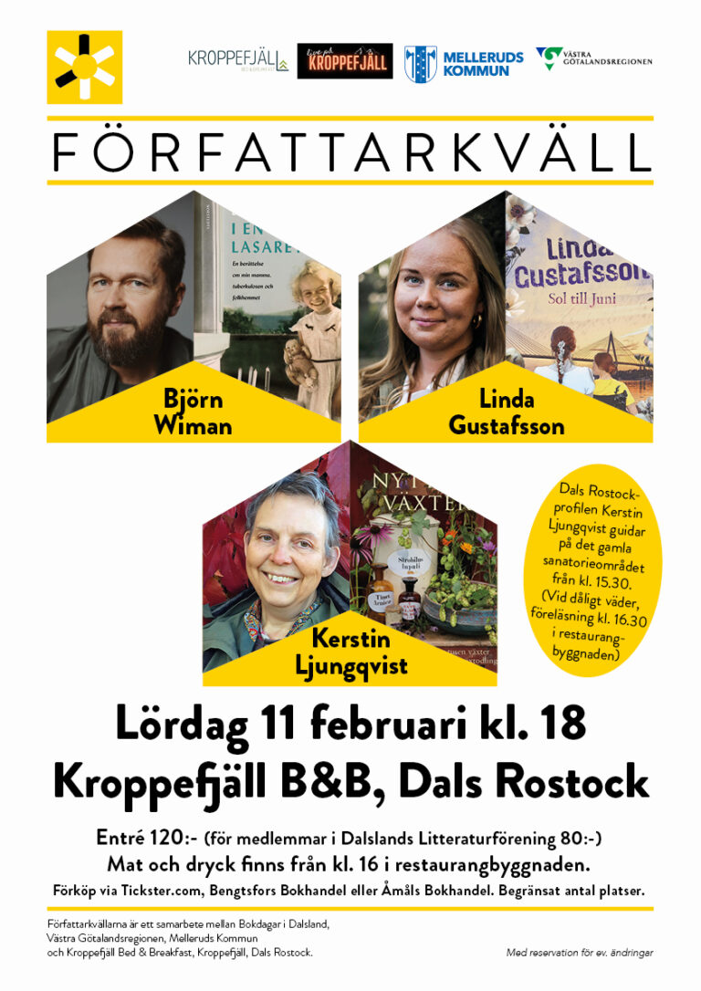 Årets Andra Författarkväll: Kerstin Ljungqvist, Linda Gustafsson Och ...